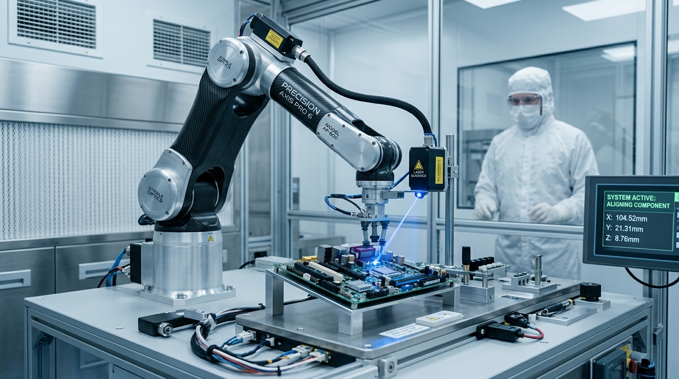 PRECISION 6-AXIS ROBOTIC MANIPULATOR