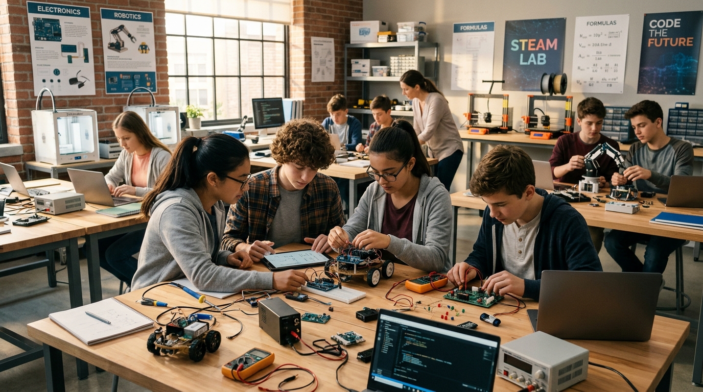 AI-POWERED EDUCATIONAL ROBOT